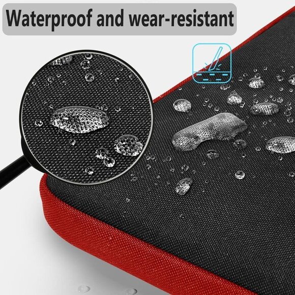 ✨ Men Black Shoulder Bag Compatible Briefcase with Front Inverted Laptop Bag - Picture 3 of 6